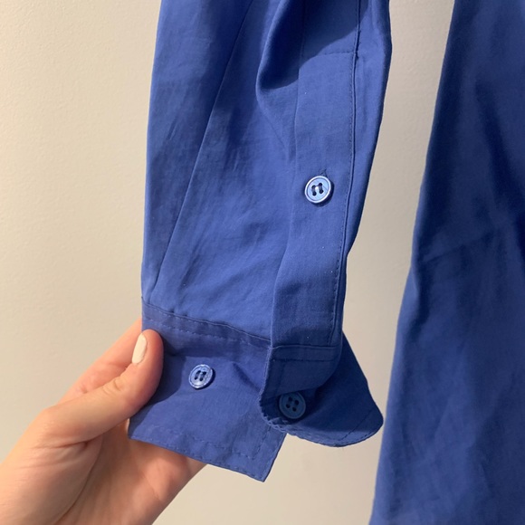 Blue Zara Collared Cross Mini - Picture 2 of 5